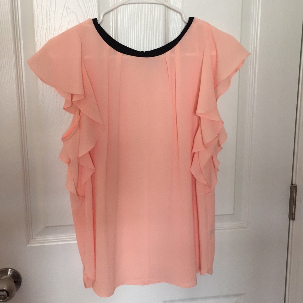 Elle Coral Blouse